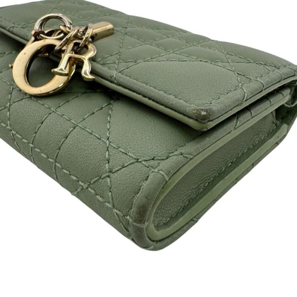 Dior Gricine Wallet Bifold Green - Picture 4 of 8
